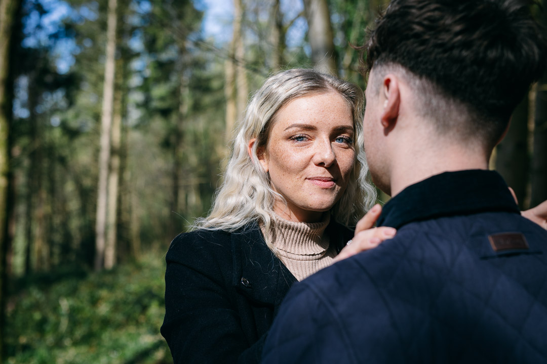 Somerset engagement shoot Chloe and Conor