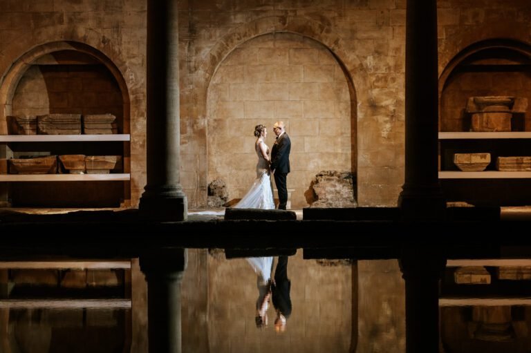 The Roman Baths Wedding photographer